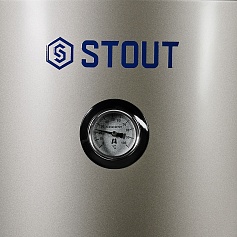 Бойлер комбинированного нагрева напольный STOUT 150 л, ТЭН 3 кВт, DUPLEX