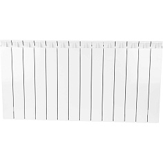 STOUT  STYLE 500 14 секций радиатор биметаллический боковое подключение (белый RAL 9010)