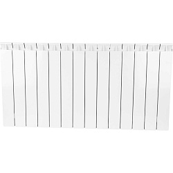 STOUT  STYLE 500 14 секций радиатор биметаллический боковое подключение (белый RAL 9010)