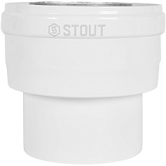 STOUT SCR-8125-000005 STOUT Адаптер соединительный традиц. переход с D60(п)/100(п) на D80(м)/125(м)