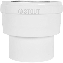STOUT SCR-8125-000005 STOUT Адаптер соединительный традиц. переход с D60(п)/100(п) на D80(м)/125(м)