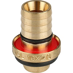 STOUT   Тройник-переходник с внутренней резьбой 1/2"х16 для металлопластиковых труб винтовой