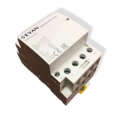 Контактор модульный STOUT ЭВАН EBS5CH 63А 230В 3NO+1NC