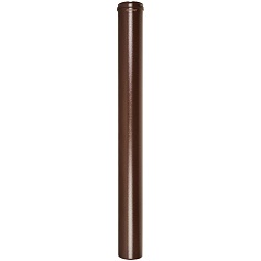 STOUT SCR-6010-701000 STOUT Удлинитель дымохода традиц. коакс. D60(п-м)/100(п-м), L1000, КОРИЧНЕВЫЙ