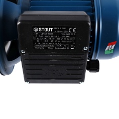 STOUT SPJ-0003-000100 насос поверхностный, корпус-нерж.сталь,раб.колесо-норил, Q-40л/мин, H-48м