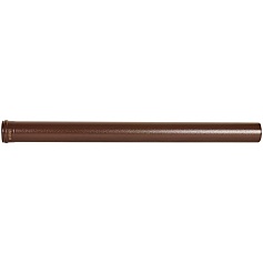 STOUT SCR-0080-701000 STOUT Удлинитель дымохода традиц. D80(п-м), L1000, КОРИЧНЕВЫЙ