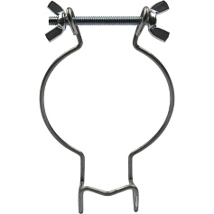 STOUT   Элемент дымохода конденсац. хомут пружинный DN80