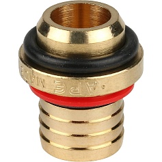 STOUT   Угольник-переходник с внутренней резьбой 1/2"х20 для металлопластиковых труб винтовой