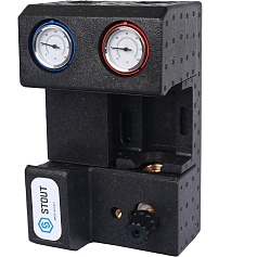 STOUT SDG-0007 Насосная группа с 3-х ходовым приводным смесителем 3/4" без насоса