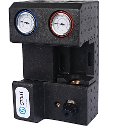 STOUT SDG-0007 Насосная группа с 3-х ходовым приводным смесителем 3/4" без насоса