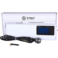 STOUT  Беспроводной контроллер термостатических клапанов L-8e