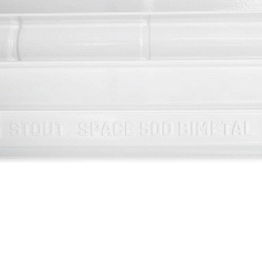 STOUT  Space 500 6 секций радиатор биметаллический боковое подключение RAL9016