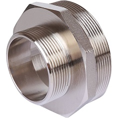 STOUT  Ниппель НН переходной никелированный 3"X2"
