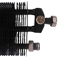 STOUT  Конвектор внутрипольный SCN 80.240.1000 (Решётка роликовая, анодированный алюминий)