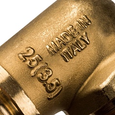 STOUT  Угольник-переходник с наружной резьбой 25xR 3/4" для труб из сшитого полиэтилена аксиальный