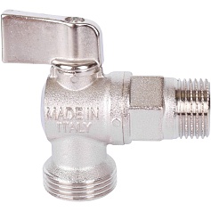 STOUT  Кран шаровой угловой для бытовой техники 1/2" х 3/4"