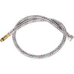 STOUT SHF-1035 Гибкая подводка для воды  M 10 (35мм) х ВР 3/8,  длина 800 мм