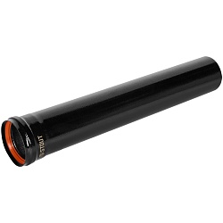 STOUT SCR-0080-600500 STOUT Удлинитель дымохода традиц. D80(п-м), L500, ЧЕРНЫЙ