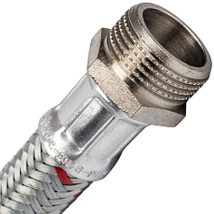 STOUT SHF-НВ Гибкая подводка для воды  НР 1 х ВР 1,  длина 800 мм