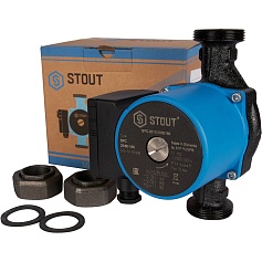 STOUT SPC-0010 SPC-0010-2560180 STOUT Насос циркуляционный 25/60-180