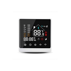 Терморегулятор теплого пола 16А STOUT STE-3002, белый