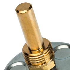 STOUT SIM-0002 Термометр биметаллический с погружной гильзой. Корпус Dn 63 мм, гильза 50 мм 1/ 2", 0...160°С