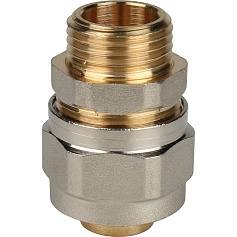 STOUT   Переходник с наружной резьбой 1/2"х20 для металлопластиковых труб винтовой