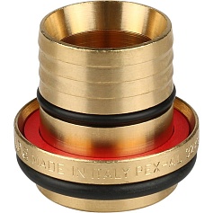 STOUT   Тройник-переходник с наружной резьбой 1"x32 для металлопластиковых труб винтовой