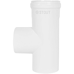 STOUT SCR-0080-000014 STOUT Конденсатоотводчик Т-образный традиц. D80(п-м)с заглушкой и патрубком