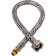 STOUT SHF-1018 Гибкая подводка для воды  M 10 (18мм) х ВР 1/2,  длина 400 мм