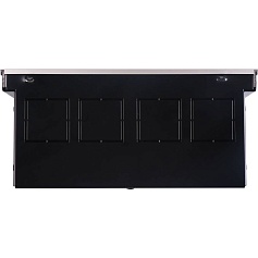 STOUT Конвектор внутрипольный SCN 110.240.1400 (Решётка роликовая, анодированный алюминий)