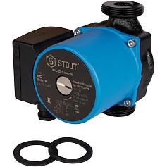 STOUT SPC-0010 SPC-0010-2540130 STOUT Насос циркуляционный 25/40-130