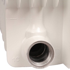 STOUT  Space 500 9 секций радиатор биметаллический боковое подключение RAL9016