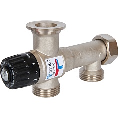 STOUT  SDG-0120-005010 STOUT Насосно-смесительный узел с термостатическим клапаном 20-55°C, без насоса