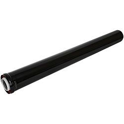 STOUT SCR-8610-601000 STOUT Удлинитель дымохода конденсац. коакс. D60(п-м)/100(п-м), L1000, ЧЕРНЫЙ