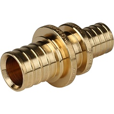 STOUT Муфта соединит. переходная для труб из сшитого полиэтилена (аксиал., 20x16)