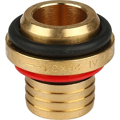 STOUT   Угольник-переходник с внутренней резьбой 1"x26 для металлопластиковых труб винтовой