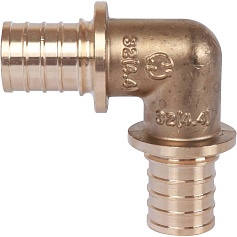 STOUT  Угольник  90° 32 для труб из сшитого полиэтилена аксиальный