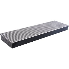 STOUT  Конвектор внутрипольный SCN 80.300.1000 (Решётка роликовая, анодированный алюминий)