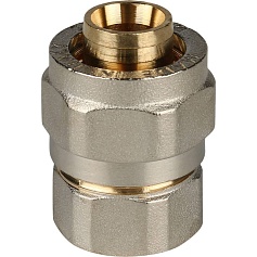 STOUT   Переходник с внутренней резьбой 1/2"х20 для металлопластиковых труб винтовой