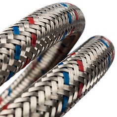 STOUT SHF-НВ Гибкая подводка для воды  НР 1/2 х ВР 1/2,  длина 800 мм