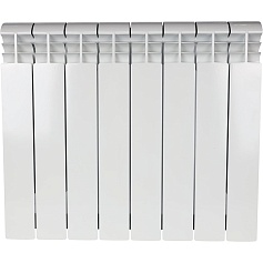 STOUT VEGA 500 8 секций радиатор биметаллический боковое подключение (белый RAL 9016)