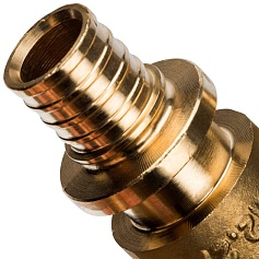 STOUT  Тройник переходной 25x16x25 для труб из сшитого полиэтилена аксиальный