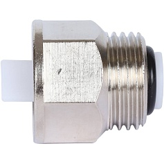 STOUT  Клапан отсекающий, обратный, 1/2" никель.