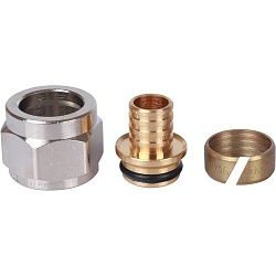 STOUT  Фитинг компрессионный 16х2,2x1/2"