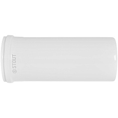 STOUT SCR-0080-810250 STOUT Удлинитель дымохода утепленный традиц. D80(п-м), L250 (воздуховод до 105 градусов)