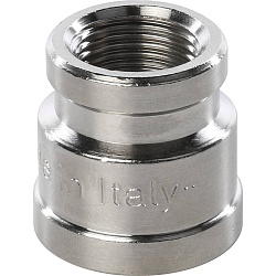 STOUT  Муфта ВВ переходная никелированная 1/2X3/8