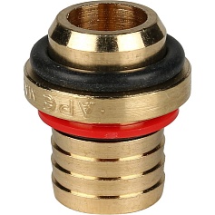 STOUT   Угольник-переходник с наружной резьбой 1/2"х20 для металлопластиковых труб винтовой