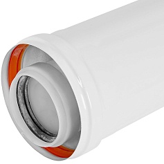 STOUT SCR-8610-001500 STOUT Удлинитель дымохода конденсац. коакс. D60(п-м)/100(п-м), L1500