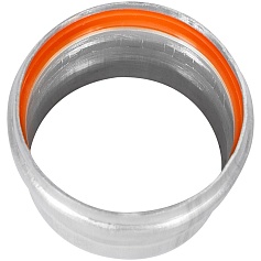 STOUT SCR-6010-250300 STOUT Адаптер подключения УНИВЕРСАЛЬНЫЙ c конденсатоотв. вертик. традиц. коакс. D60(м-м)/100(п-м) (хомут,фланец,втулка,адаптер) кроме Immergas,Navien D75/100